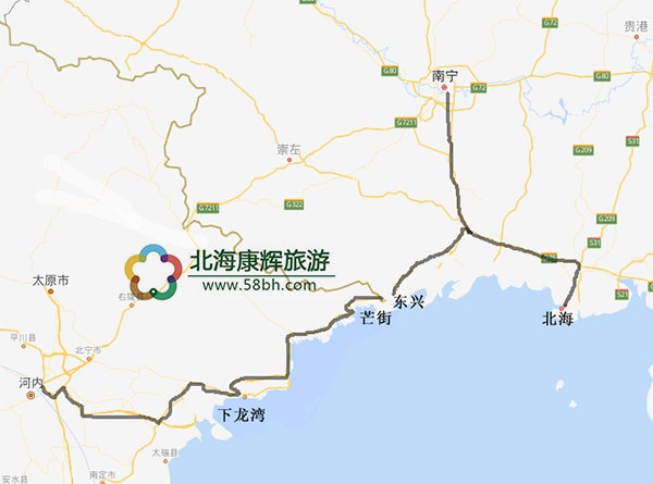 從南寧和北海到越南哪個方便,廣西北海旅行社,