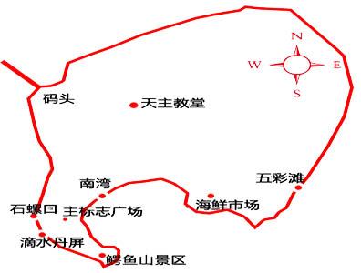 北海潿洲島四月份三日游價(jià)格_路線